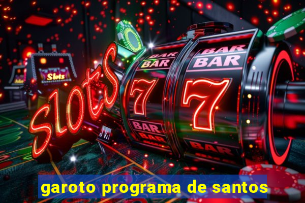 garoto programa de santos